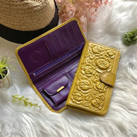 yellow wallets for women